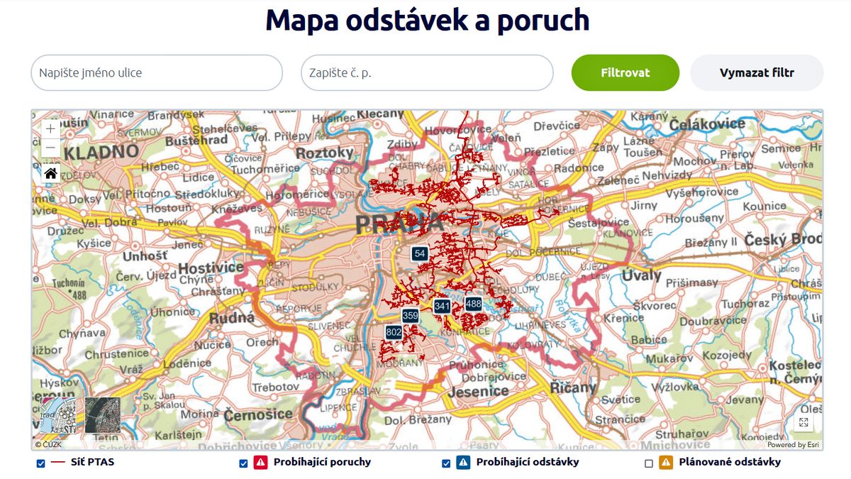 Dodávka tepla je v celé Praze obnovena. Výpadek postihl 20 tisíc domácností